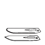 Extra large Scalpel Blades