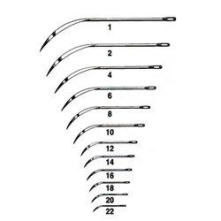 Half Curved Needles